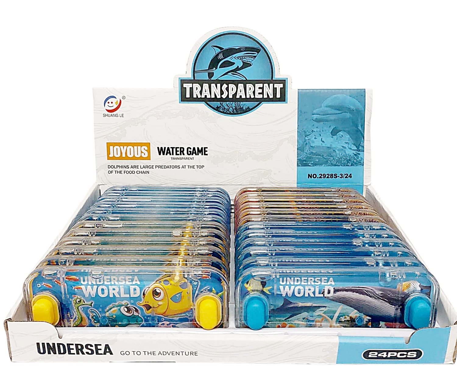 Undersea Transparent Water Game 24PC