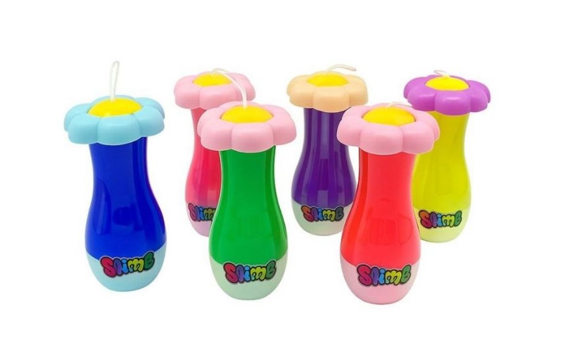 Daisy Flower Slime 12p