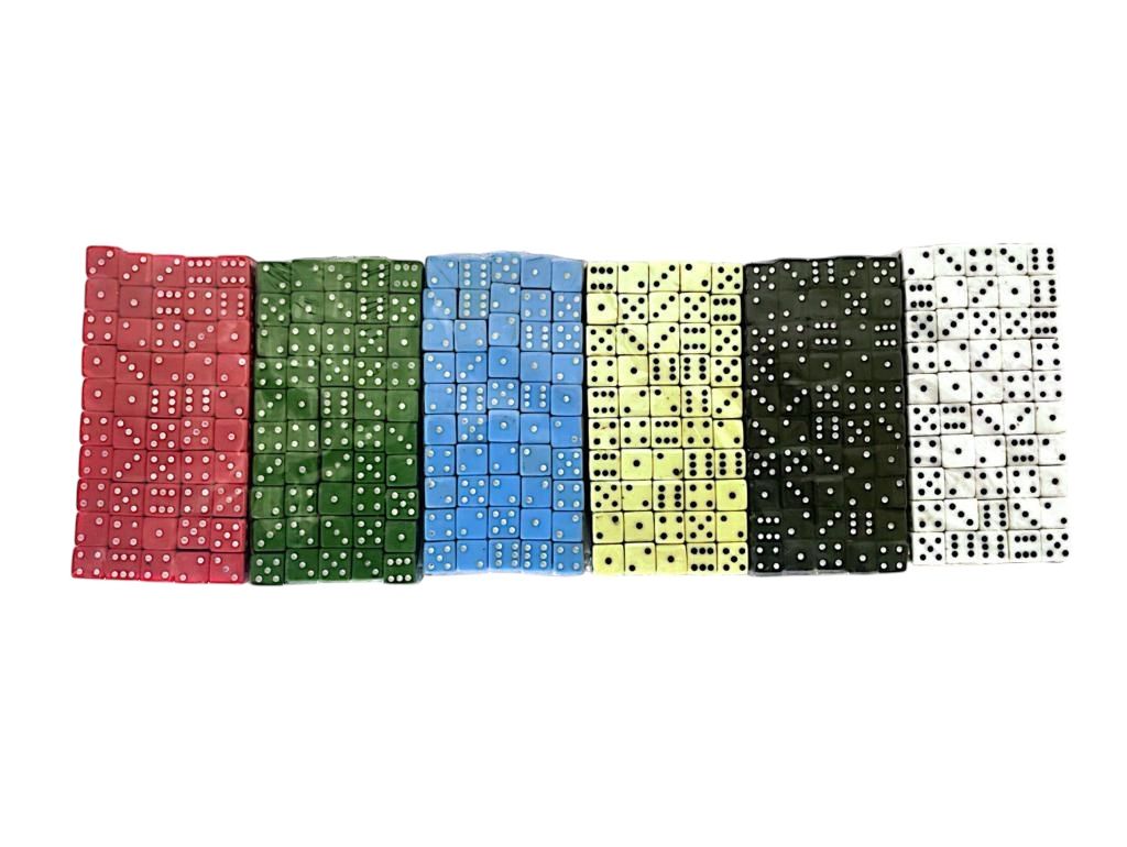 10mmx10mm Dice 100PC
