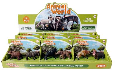 Animal World 12 PC stand