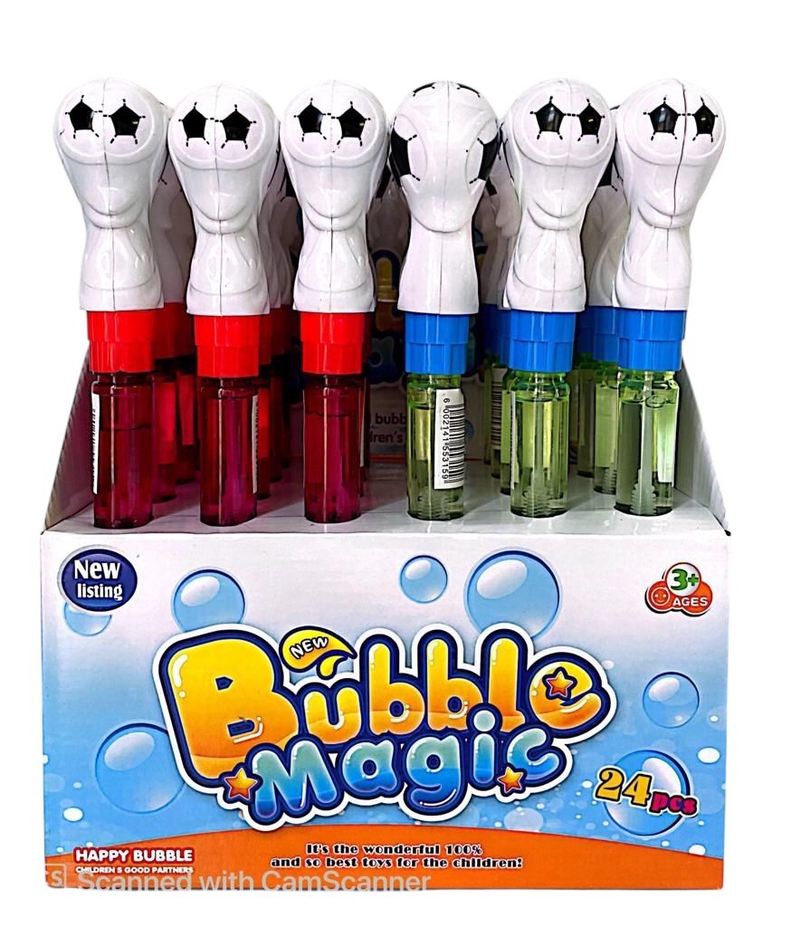 Soccer Magic Bubbles 24PC