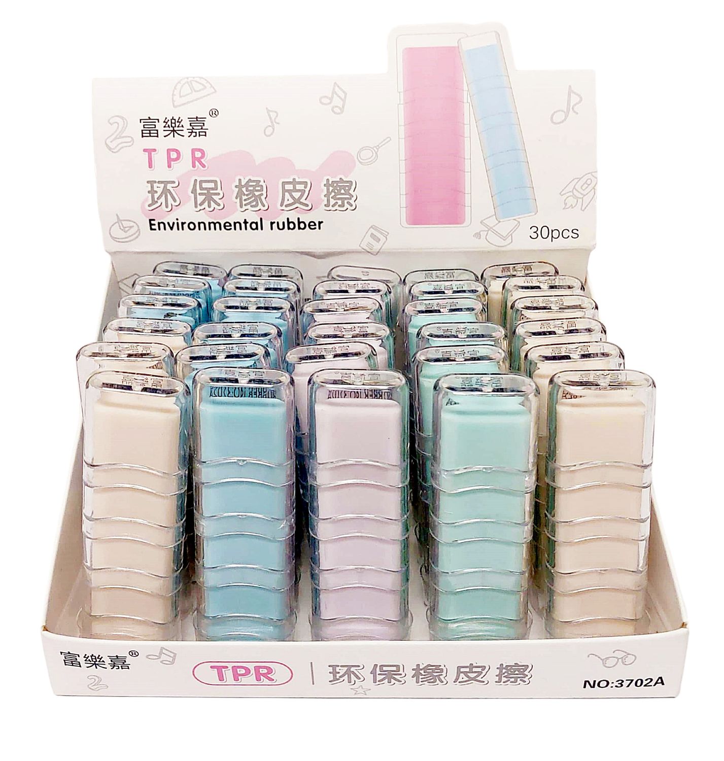 Oval Cylinder Shape 30PC