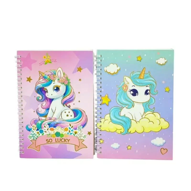 Unicorn Asst Spring NoteBook