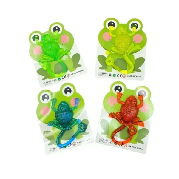 Sticky Frog On Card PK12