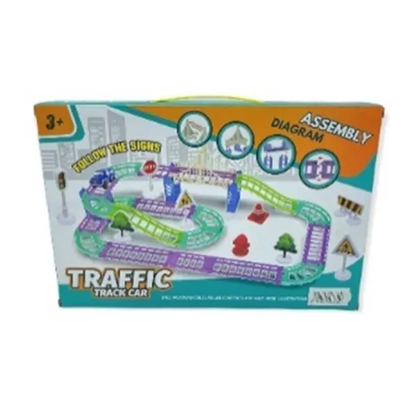 Traffic Track Car