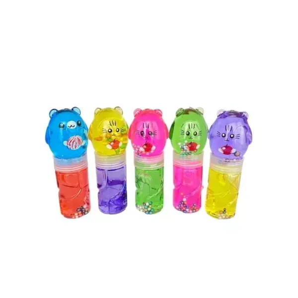 2 In 1 Asst Animal Crystal Mud 12P