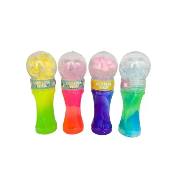 3D Paw Print Crystal Mud 6P