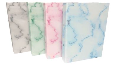 Ringbinder file A4 Granite Look set of  6