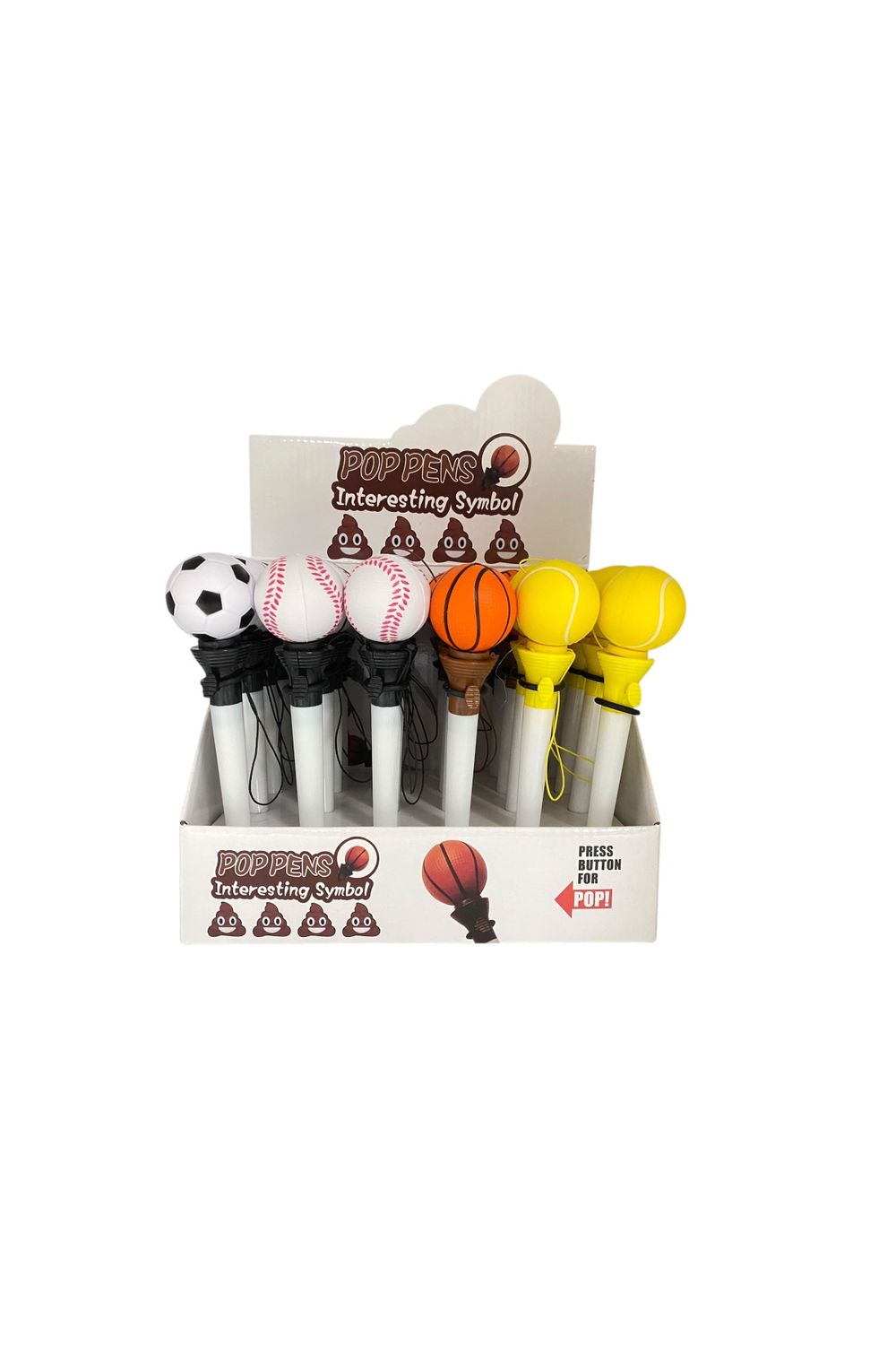 Sports Ball Poo Pen 24P