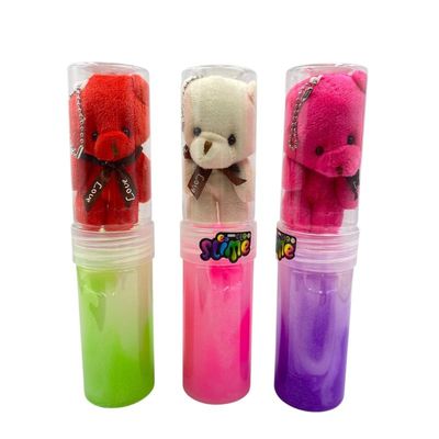 2 In 1 Teddy With Slime 6P