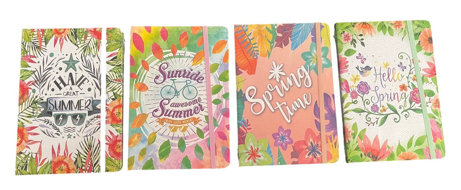Summer Style A5 Notebooks