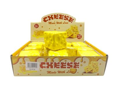 CHEESE SQUARE SQUISHY 12D