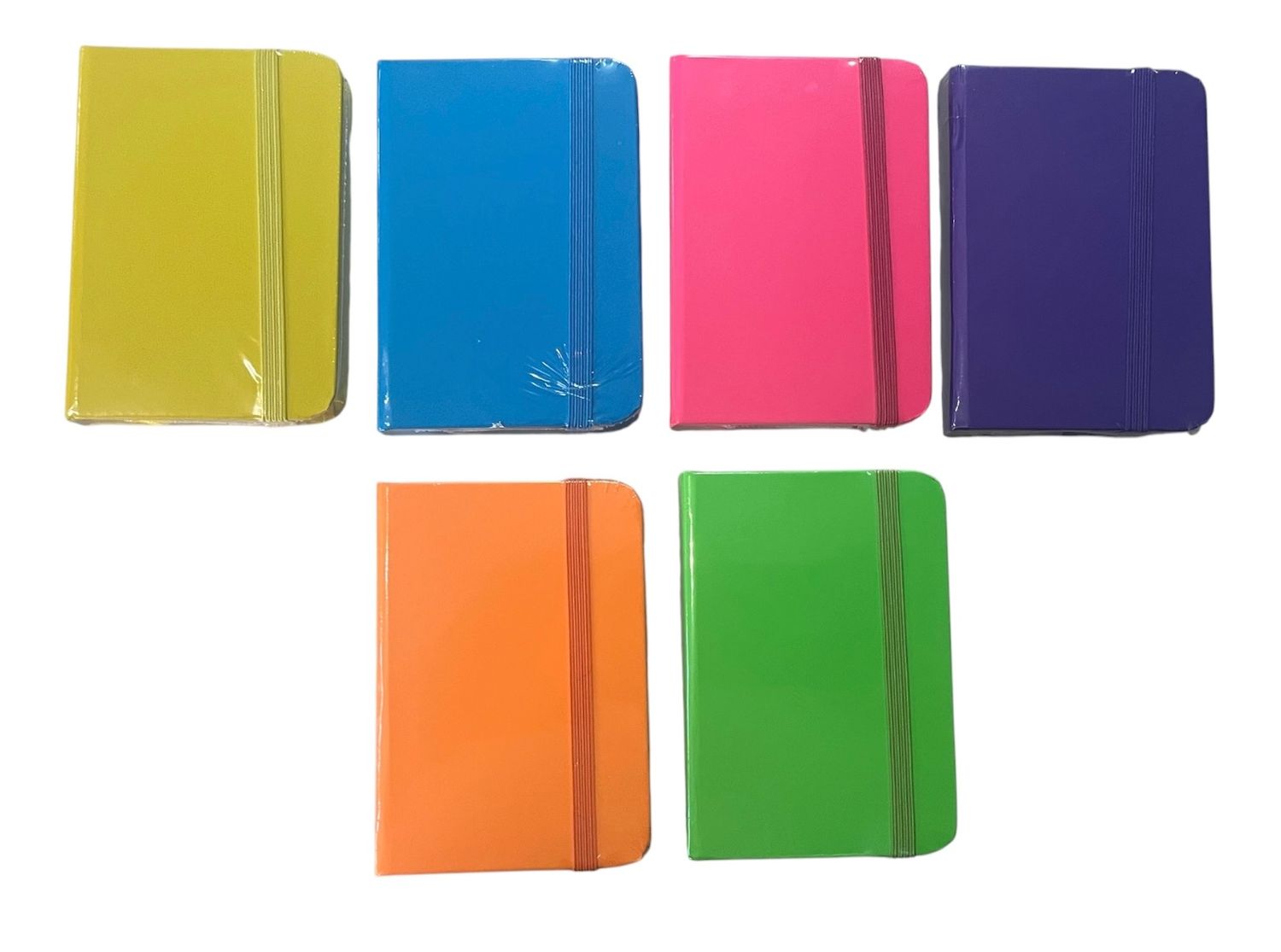 A6 Note Book Brights 12PC