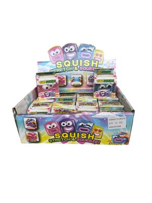 CUBE SQUISHY - FACES 12PC
