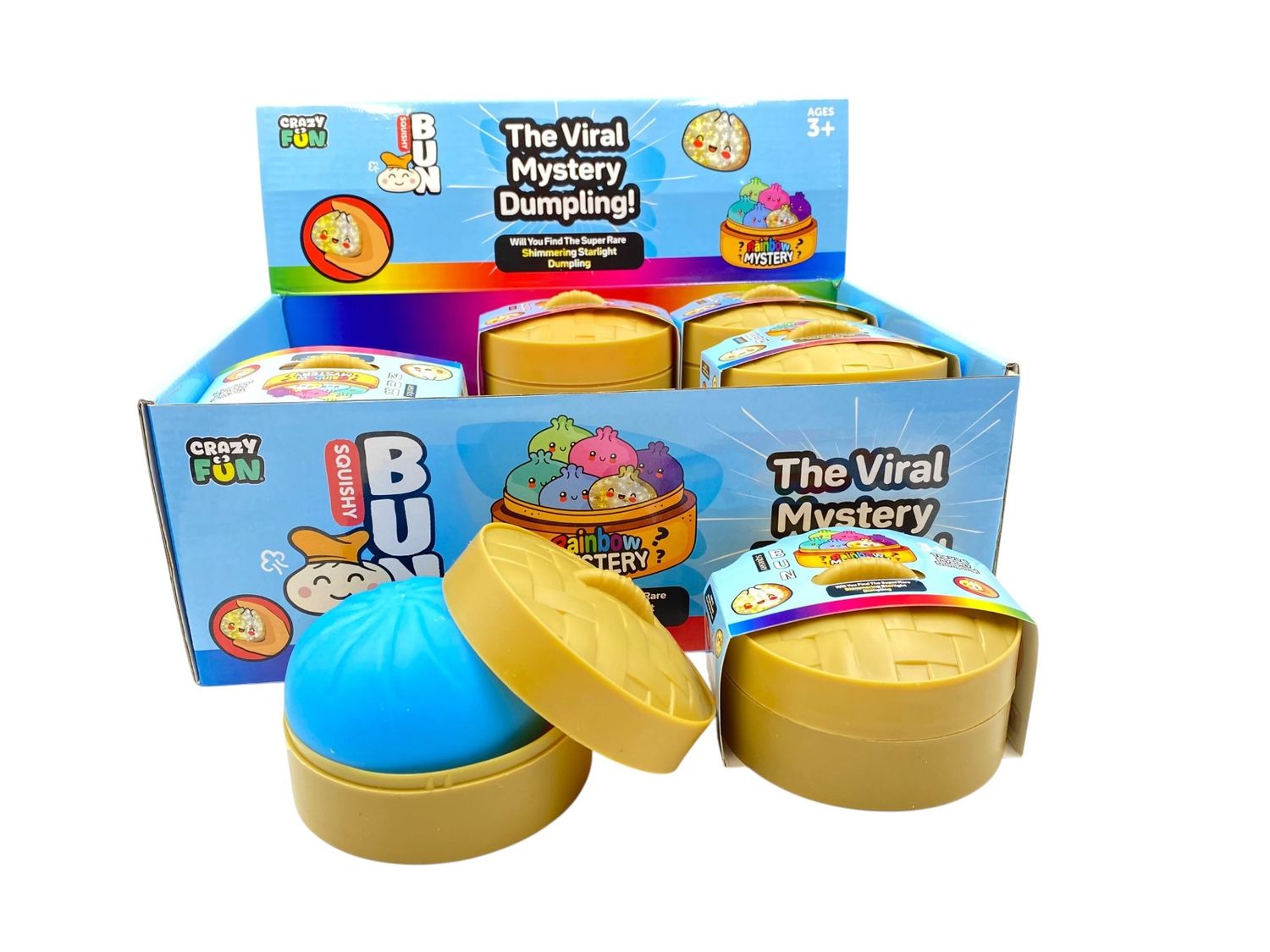 PASTEL DUMPLING SQUISHY 12PC