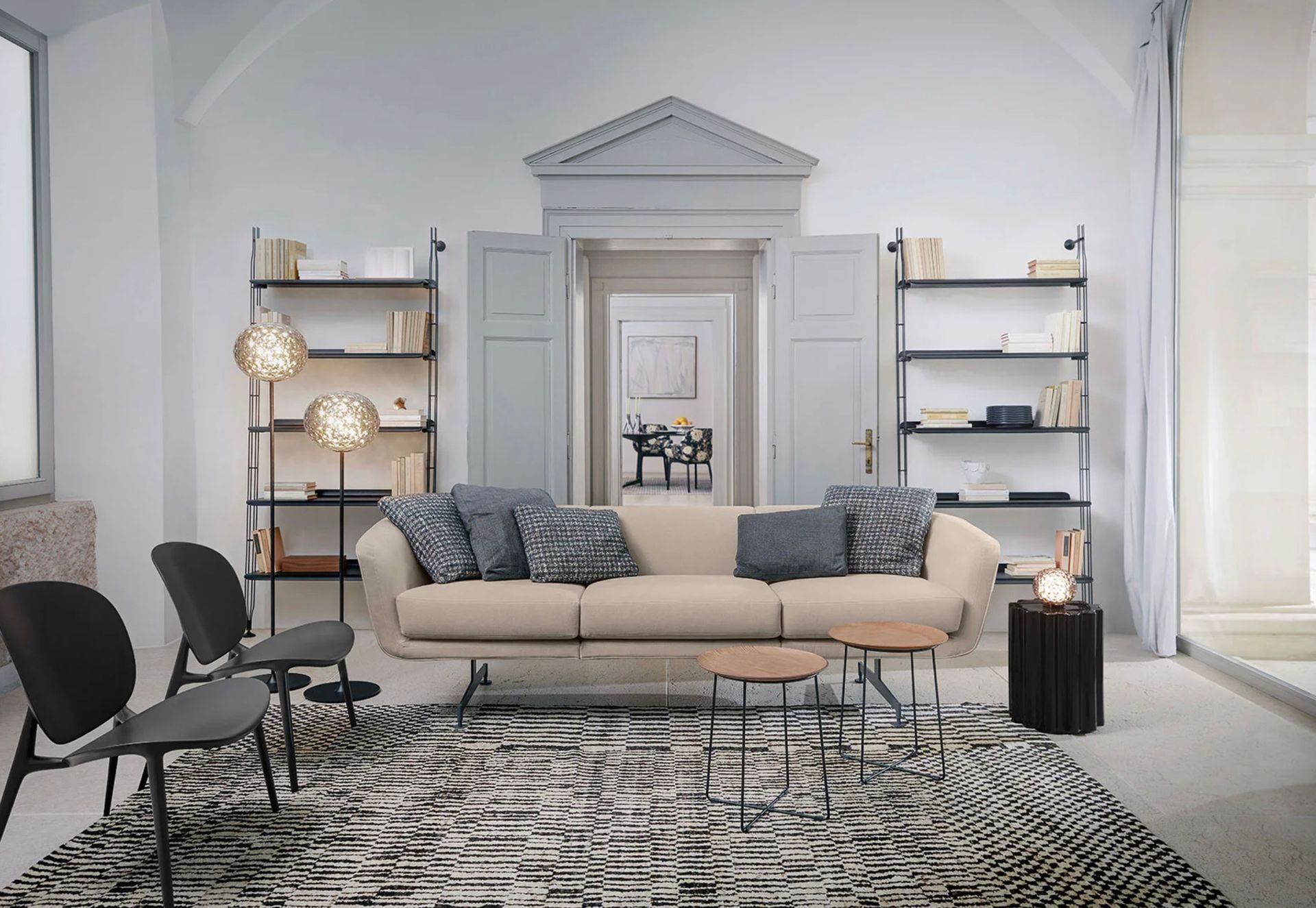 Kartell Betty 2 Seat - Beige