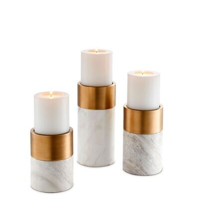 CANDLE HOLDER SIERRA SET OF 3