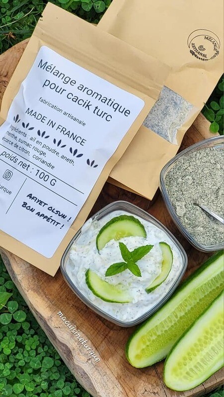 Cacik turc/Tzatziki grec Mélange aromatique