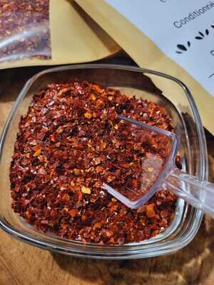 Piment doux en paillettes