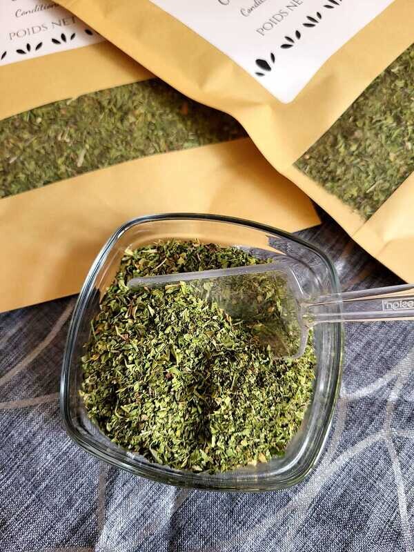 menthe séchée de Turquie