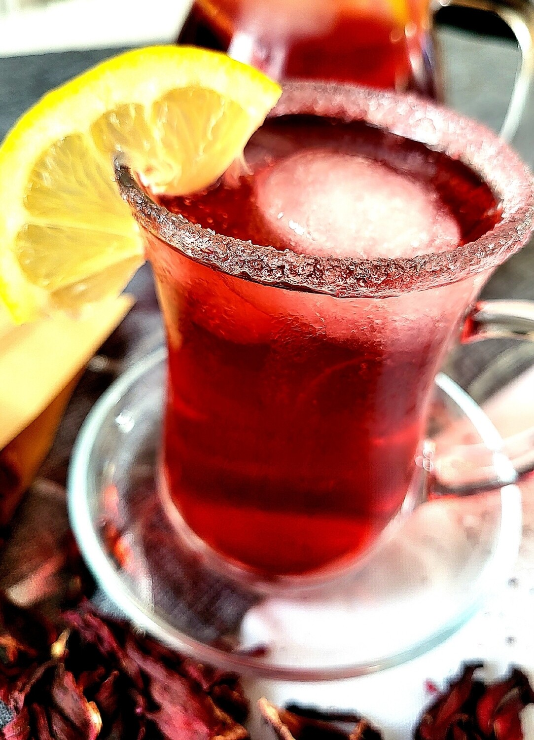 Fleurs de bissap (hibiscus)