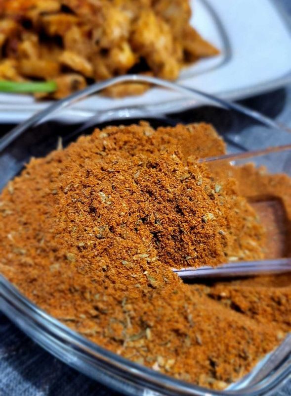 échantillon mélange kebab