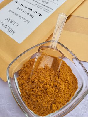 échantillon curry indien