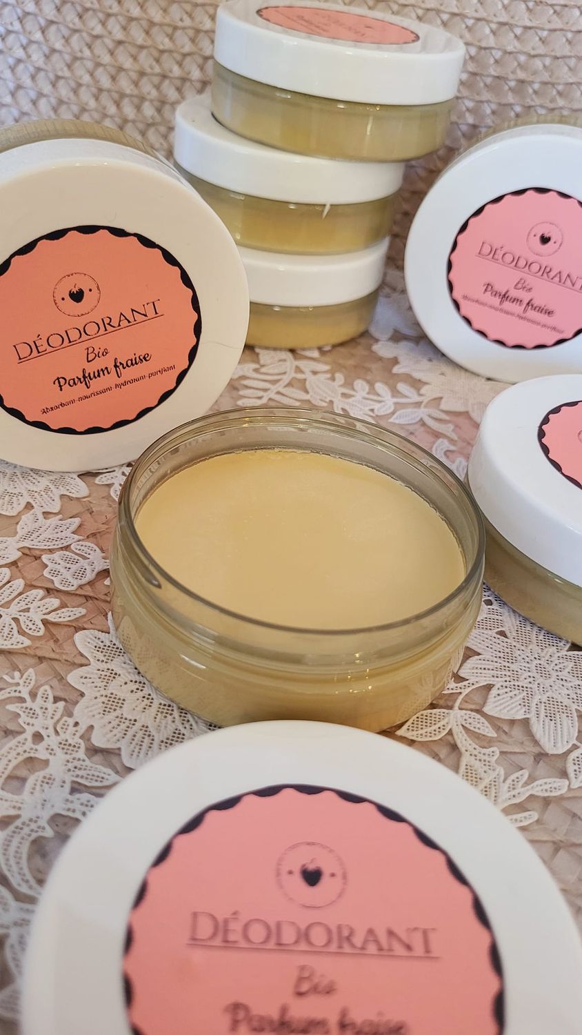 Baume déodorant naturel Fraise