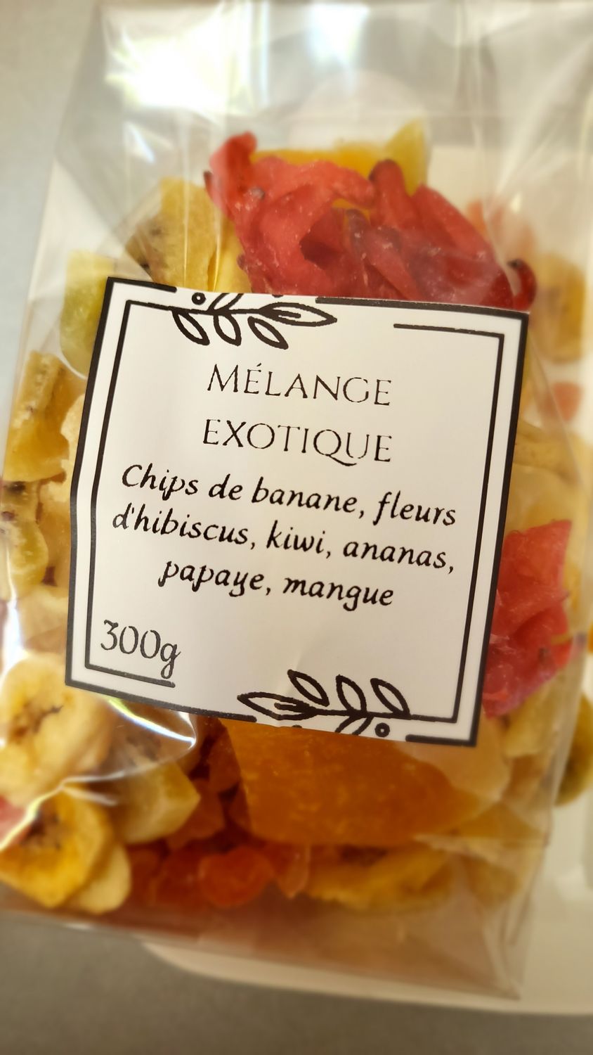 Mélange fruits exotiques