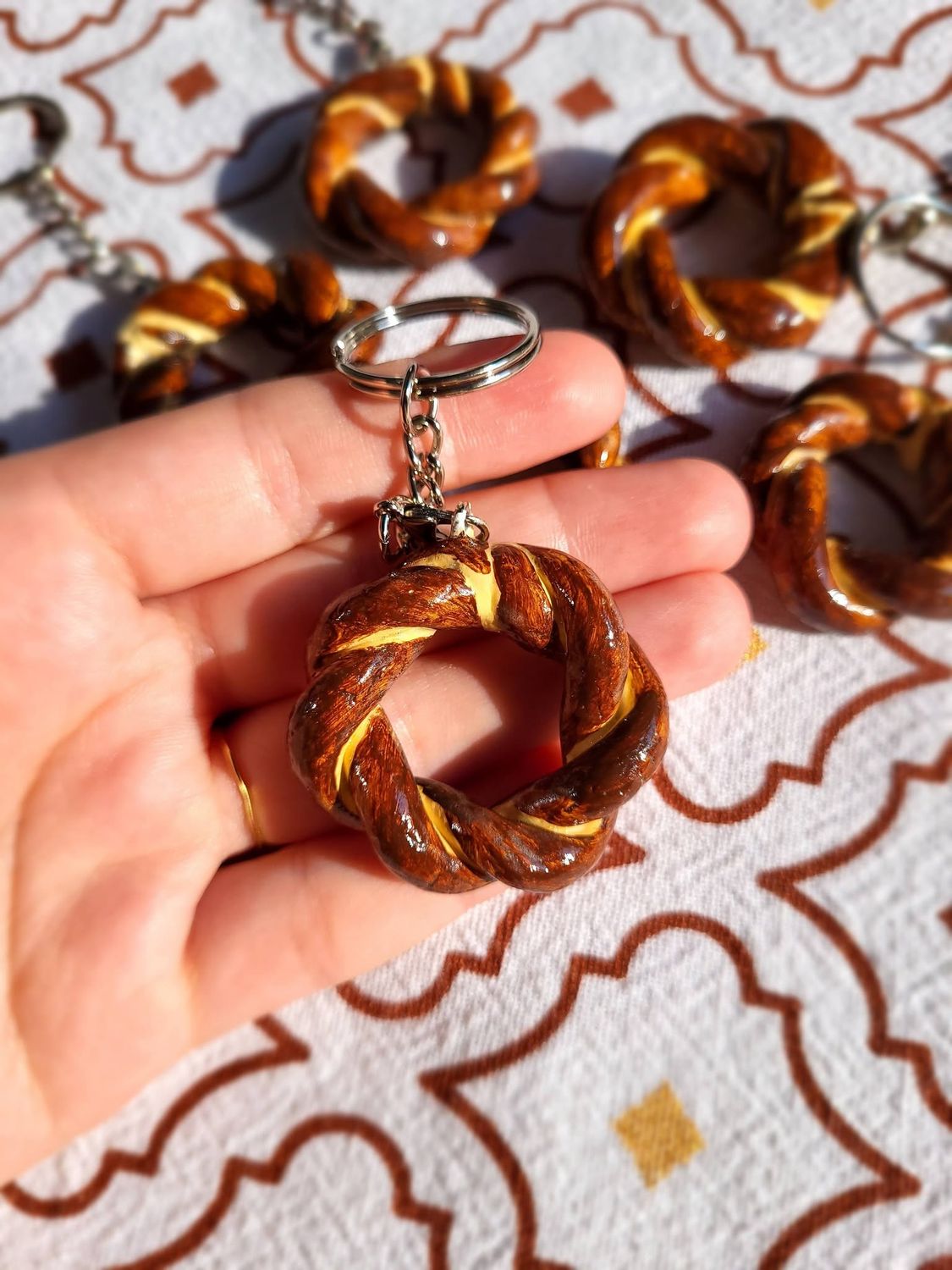 Porte-clés SIMIT - miniature fait main