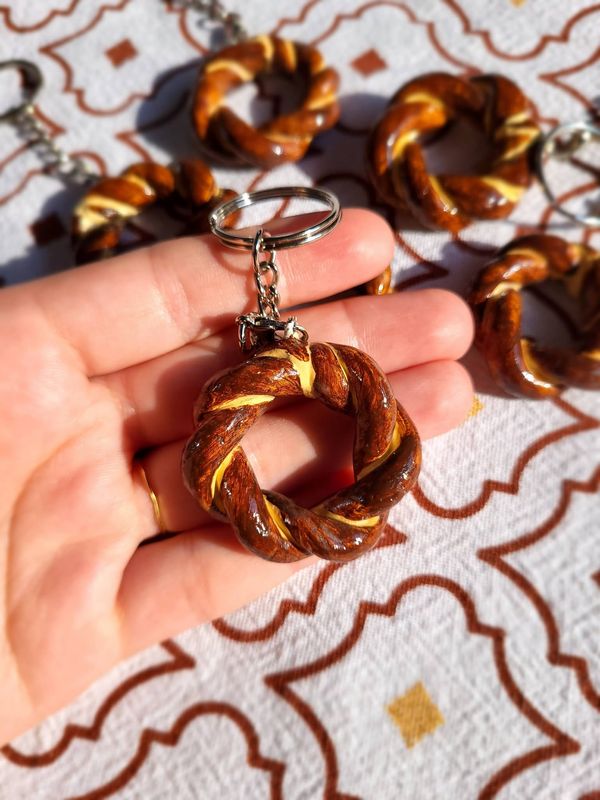 Porte-clés SIMIT - miniature fait main