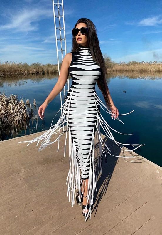 Elegante Vestido Diseño Especial