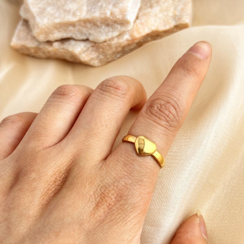 Beauty  Love Stainless Steel Ring