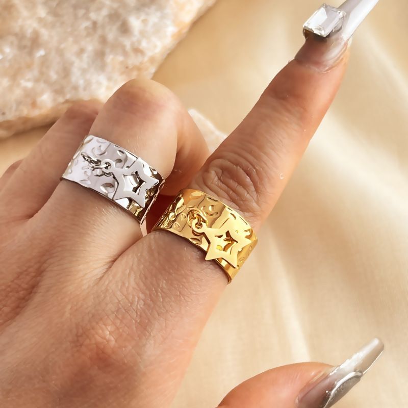 Beauty Star Stainless Steel Ring