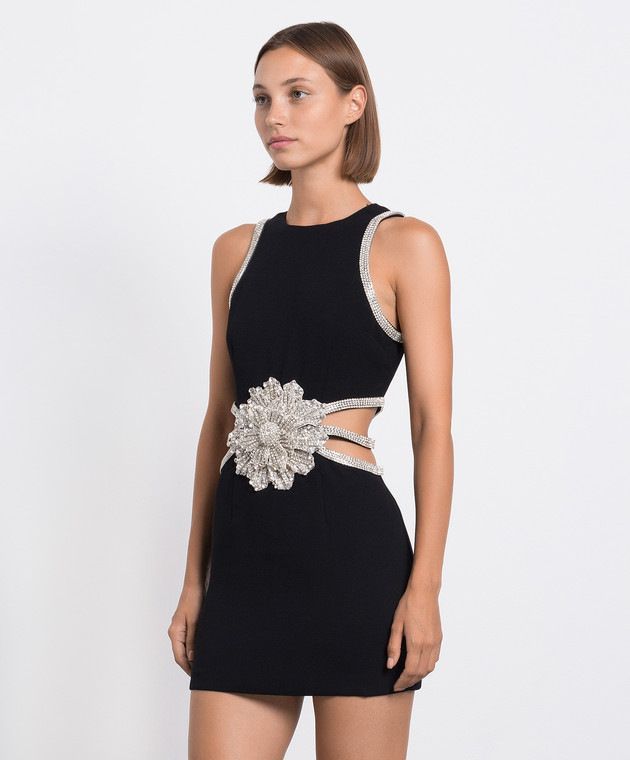Clásico Negro Elegante Vestido