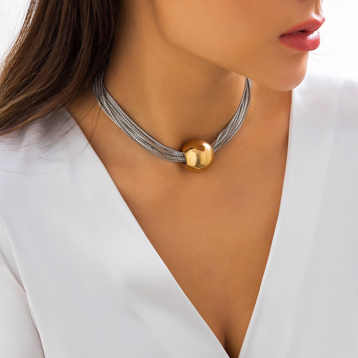 Beauty  Steel Necklace