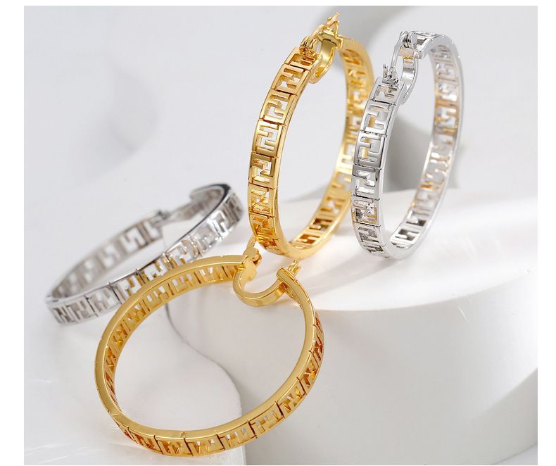 Classic Q  Sample Design  Steel Earrings