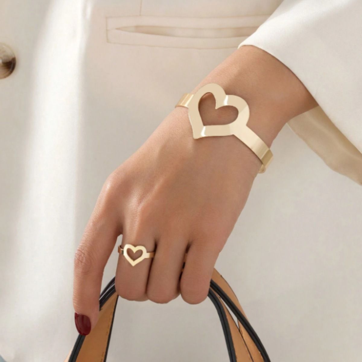Beauty Q Sample steel Bracelet Ring