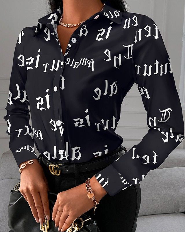 Moda Q Diseño Especial Camisa Mujer
