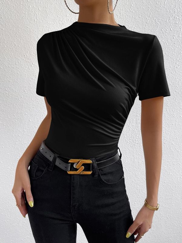 Moda Q Ocio Suavidad  T-Shirt Mujer