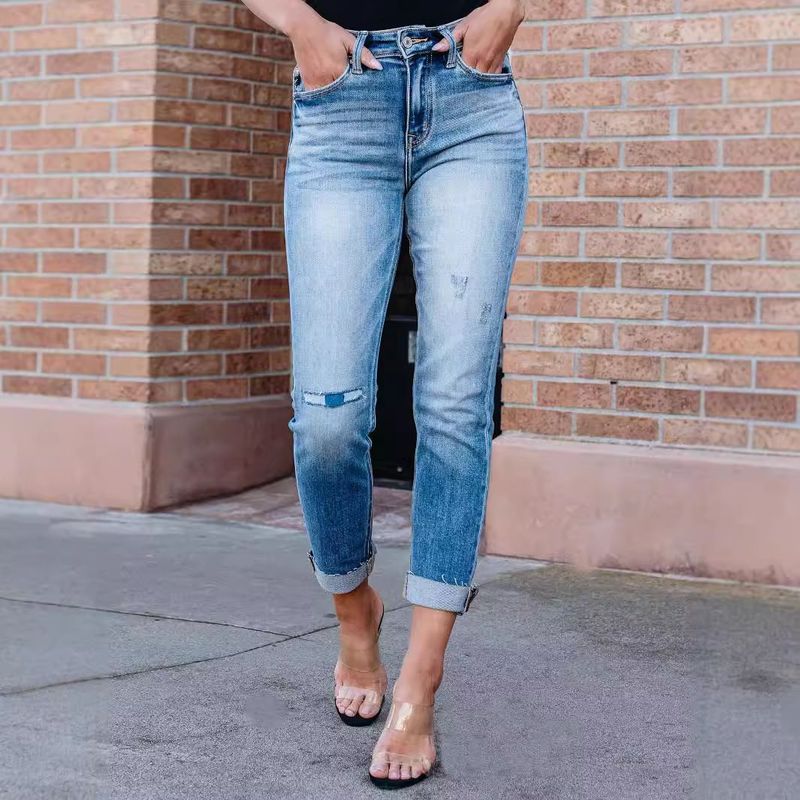 Sexy Q Elásticos Moda Jeans