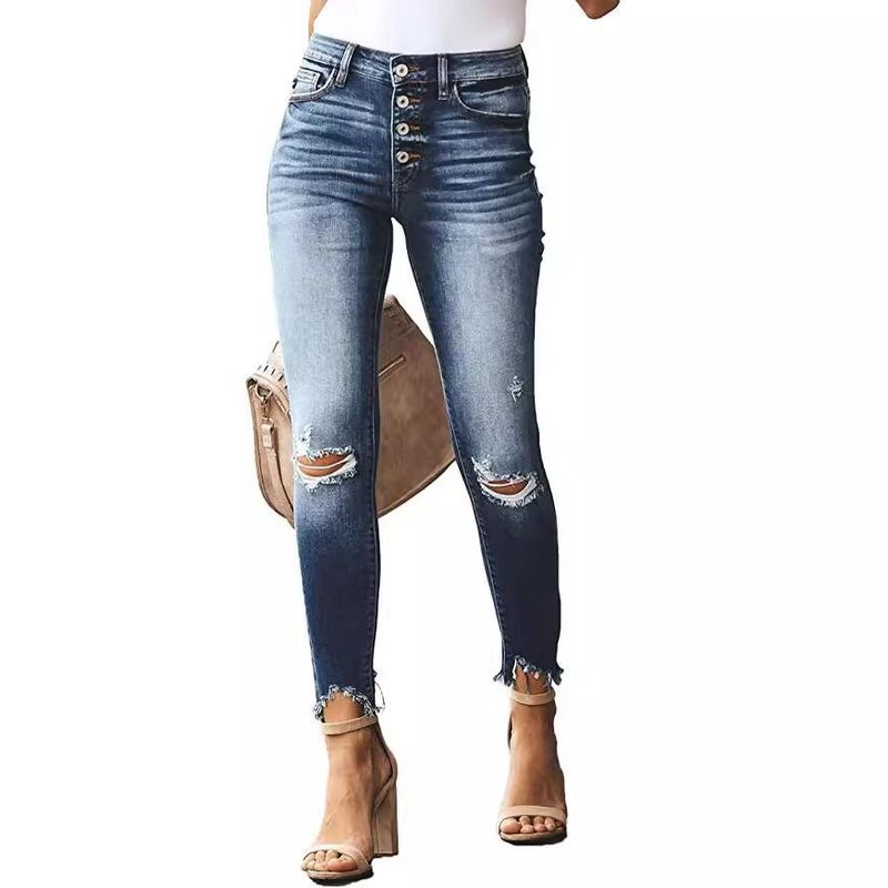Sexy Q Elásticos Moda Jeans
