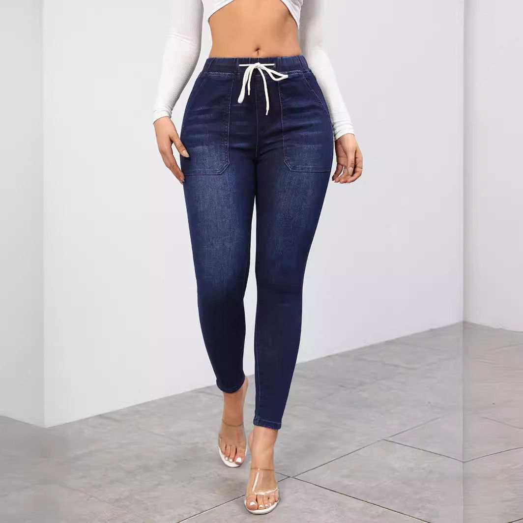 Sexy Q Elásticos Moda Jeans