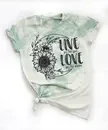 Love By The Moon Tie Dye Tee - Small