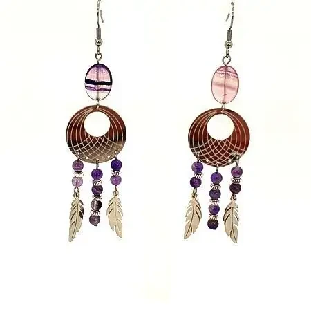Fluorite and Amethyst