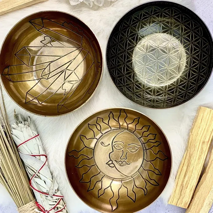 Offering Bowl Brass - (RK16-58) - Chakra Grid
