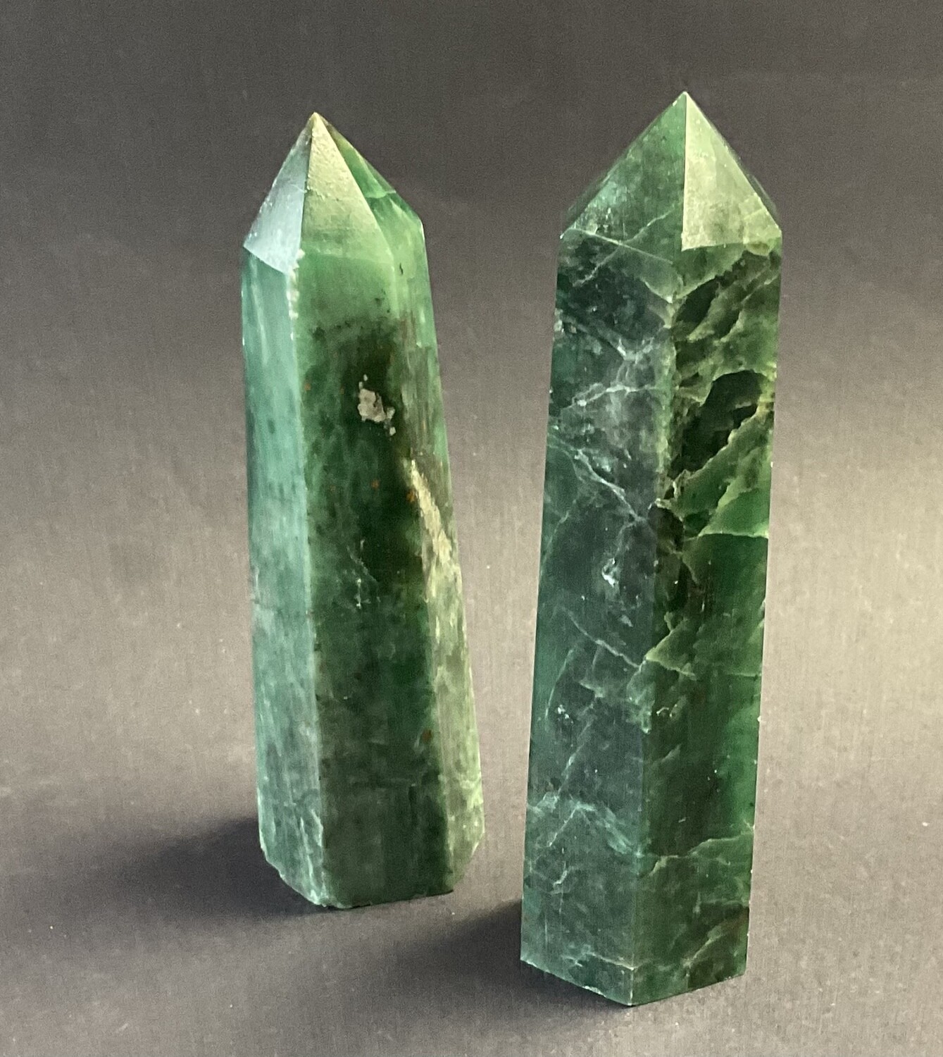 Green Lepidolite Stone 3 inch + Obelisk