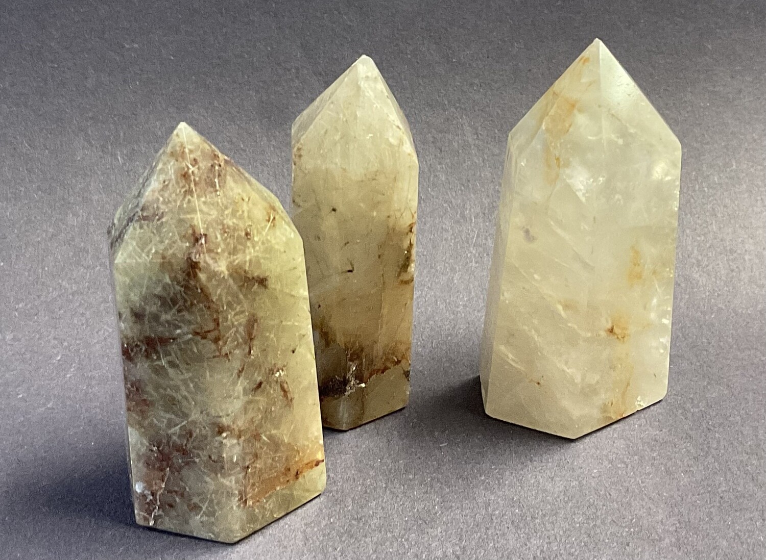 Green Ruitilated Small/Medium Obelisk