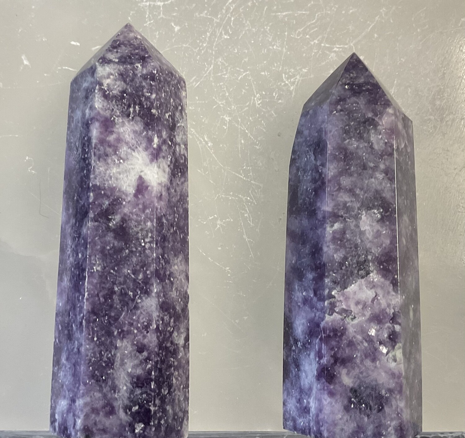 Lepidolite Obelisk