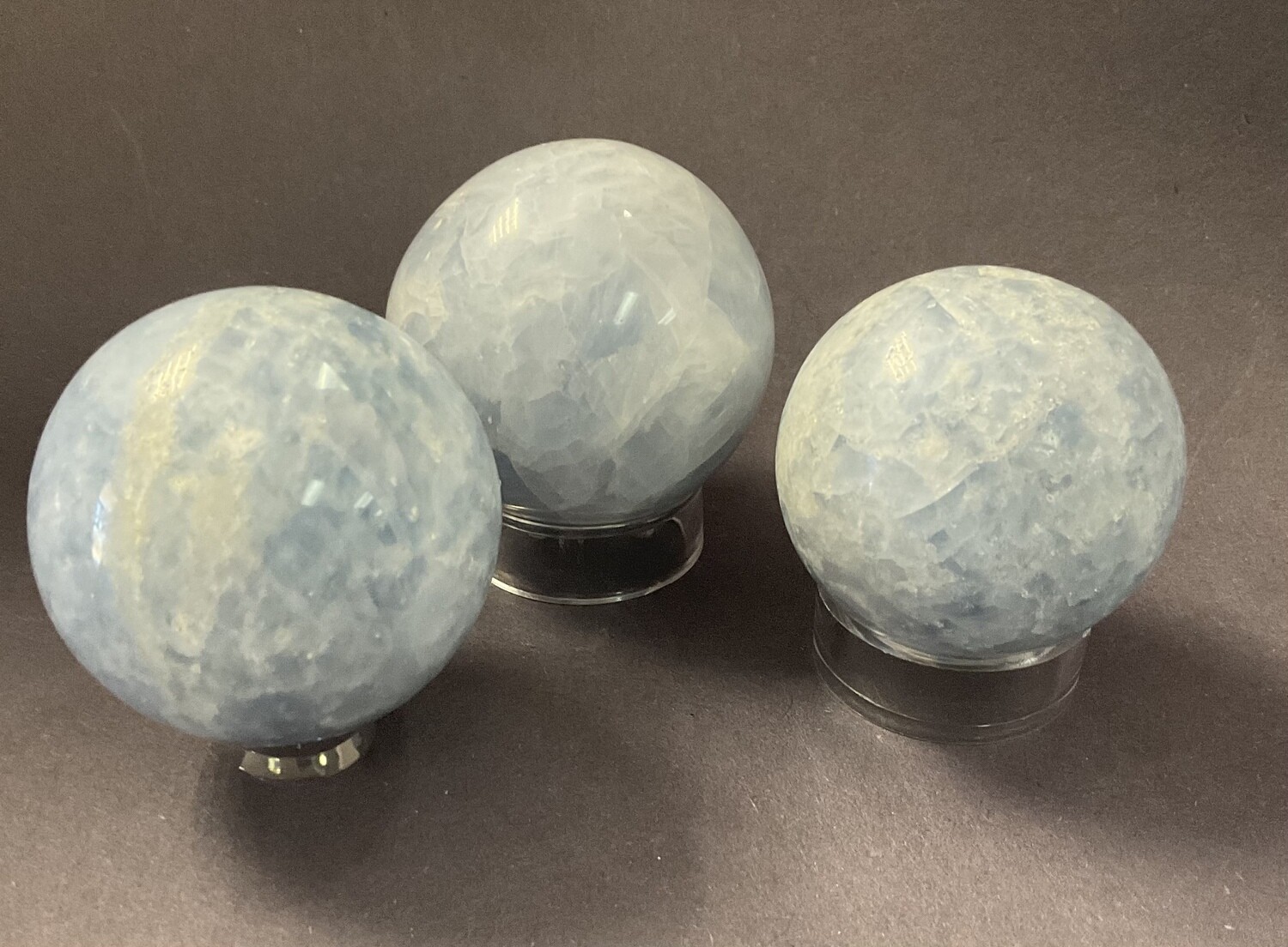 Blue Calcite Sphere 